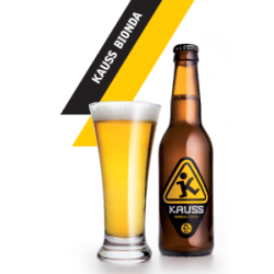KAUSS Birra Artigianale BIONDA bott. 0,33 l