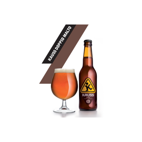 KAUSS Birra Artigianale DOPPIOMALTO bott. 0,33 l