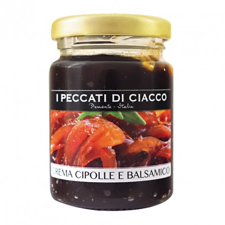CREMA DI CIPOLLE E ACETO BALSAMICO 110gr